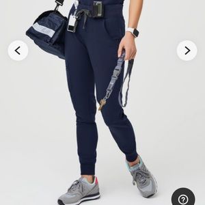 FIGS Navy Zamora Jogger Scrubs